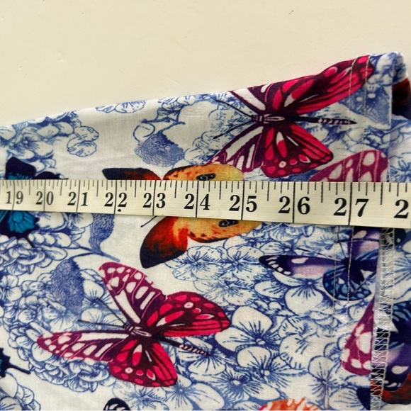 Womens Casual Plus Size Butterfly Print Blouse Size XXL - Picture 10 of 10